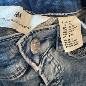 H&M Faded Blue Denim Jeans